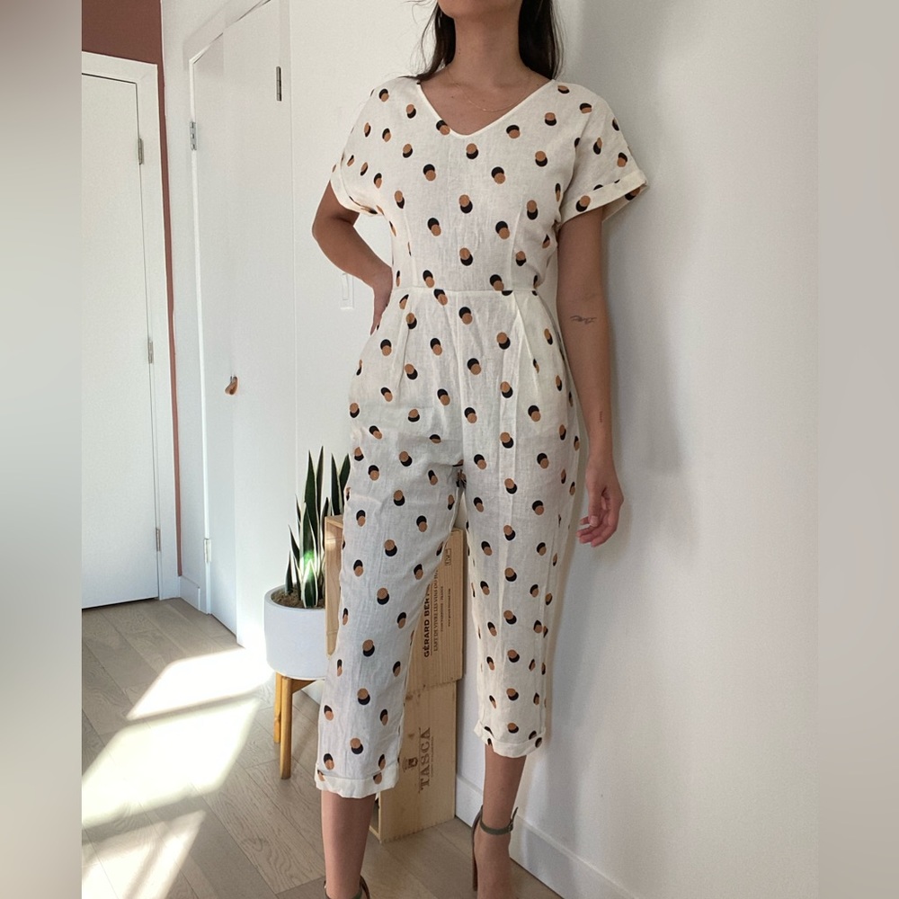 Brunch Linen Jumpsuit! Luxury Boutique